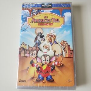 Sealed An American Tail: Fievel Goes West VHS Universal Pictures
